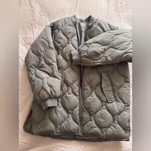 Zara Kids Gray Puffer Jacket